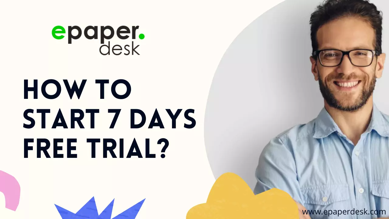 How to start 7 days free trial